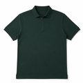 Forest Green Zip Polo